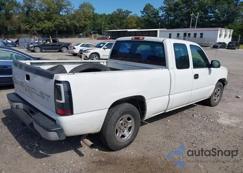 2004 Chevrolet Silverado 1500 Work Truck из США, поврежденный, VIN 1GCEC19VX4Z316735